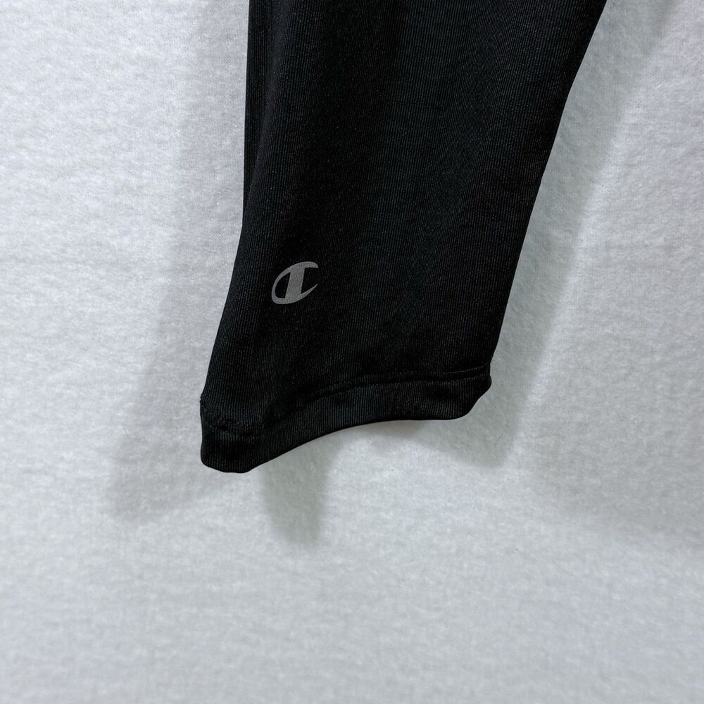 Champion NCAA TCU Horned Frogs Half Zip Black Pullover Jacket Women's Size L - Picture 8 of 10